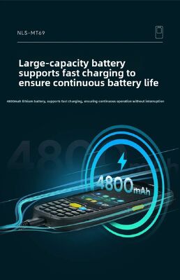 Handheld Data Collector Equipped with 200mm Scanning Speed and Quad Core Processor for Data Capture and Fast Performance